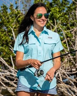 Women's Coastline S/S UV Vented Fishing Shirt -Fishing Tackle Shop 1XqzYBRcMO3RzATI0zcJ8qK5M