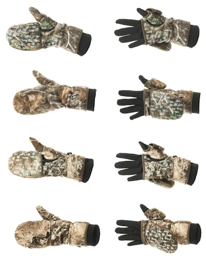 Women's Flip Top Mitten 3.0 With Glove Liner - Realtree Edge®, Realtree Excape™, Blaze Pink Or Blaze Orange 4 Women's Flip Top Mitten 3.0 With Glove Liner - Realtree Edge®, Realtree Excape™, Blaze Pink Or Blaze Orange - Image 2