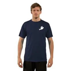 Men's T-Shirt - Navy -Fishing Tackle Shop 32ZJMkwy1qGaaE8kVX5Ems8b0