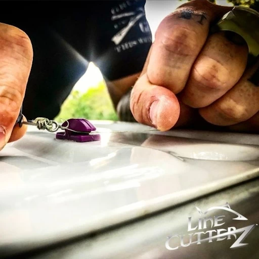 NEW RELEASE! - 5 PACK! Line Cutterz Flat Mount Fishing Line Cutter - Purple 6 NEW RELEASE! - 5 PACK! Line Cutterz Flat Mount Fishing Line Cutter - Purple - Image 4