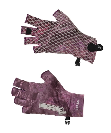 DSG Fishing - Jordy Fishing Gloves - UPF 50+ - Realtree® Aspect™ Camo: Sea Foam , River Bend, Cranberry, Key West, Charcoal, White Out, And Ocean Spray 4 DSG Fishing - Jordy Fishing Gloves - UPF 50+ - Realtree® Aspect™ Camo: Sea Foam , River Bend, Cranberry, Key West, Charcoal, White Out, And Ocean Spray - Image 2