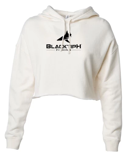 BlacktipH Ladies Long Sleeve Crop Hoodie 4 BlacktipH Ladies Long Sleeve Crop Hoodie - Image 2