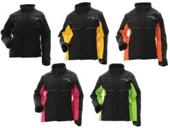 Trail Jacket - Black, Black/Pineapple, Black/Tangerine, Black/Watermelon Or Black/Green Apple
