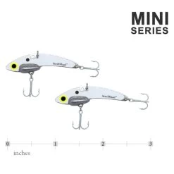 SteelShad Mini - 1/4 Oz - White Shad (2pk) -Fishing Tackle Shop 63YTlXVMIQAcKtX2arlXeUCnI