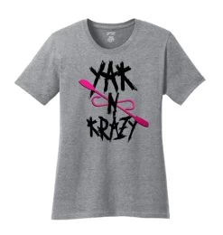 YAK N KRAZY - LADIES LOGO TEE