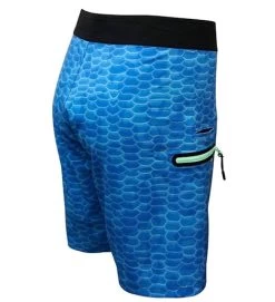 Men's Fish Scales Stretch Fishing Boardshort -Fishing Tackle Shop 8Fjg8rAtVNoAuUQiKYINv3saM