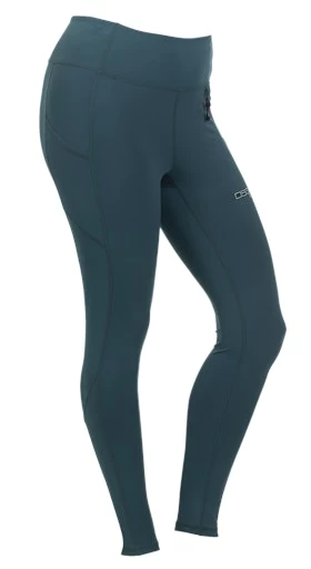 High Waisted Boat Leggings - UPF 50+ - Dark Charcoal, Deep Waters, Malachite, Fawn 20 High Waisted Boat Leggings - UPF 50+ - Dark Charcoal, Deep Waters, Malachite, Fawn - Image 18