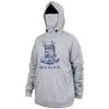 HEATHER GREY AFTCO REAPER TECHNICAL FLEECE HOODIE