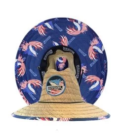 Sails & Stripes Straw Hat
