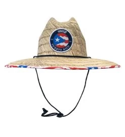 Puerto Rico Straw Hat -Fishing Tackle Shop CwXyJIBYI T5Ohliv9fYn56j4