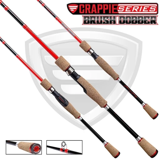 Favorite Brush Dobber Crappie Spinning Rod 4 Favorite Brush Dobber Crappie Spinning Rod - Image 2