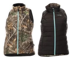Reversible Puffer Vest - Realtree Edge® Or Black