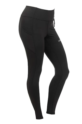 High Waisted Boat Leggings - UPF 50+ - Dark Charcoal, Deep Waters, Malachite, Fawn 6 High Waisted Boat Leggings - UPF 50+ - Dark Charcoal, Deep Waters, Malachite, Fawn - Image 4