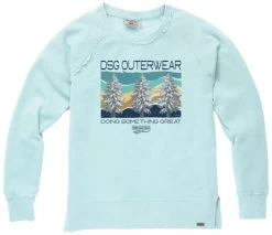 Pine Side Slit Crew Sweatshirt - Arctic Or Desert Blush -Fishing Tackle Shop MbypmBtW8a6kXNIHf94Z9rjMc