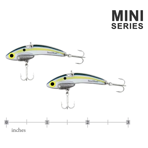 SteelShad Mini - 1/4 Oz - Sexy Shad (2pk) 16 SteelShad Mini - 1/4 Oz - Sexy Shad (2pk) - Image 14