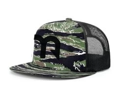 Flat Bill Puff Logo Hat