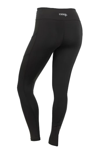 High Waisted Boat Leggings - UPF 50+ - Dark Charcoal, Deep Waters, Malachite, Fawn 7 High Waisted Boat Leggings - UPF 50+ - Dark Charcoal, Deep Waters, Malachite, Fawn - Image 5