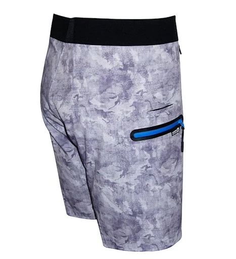 Men's Camo Hex Stretch Fishing Boardshort 4 Men's Camo Hex Stretch Fishing Boardshort - Image 2