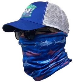 Arriving June 20 - Fish & Stripes Face & Neck Gaiter