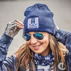 T-H Marine Royal Blue T-H Marine Logo Beanie -Fishing Tackle Shop Sy75KgE9VxKKIK6zwSFo JNJ4
