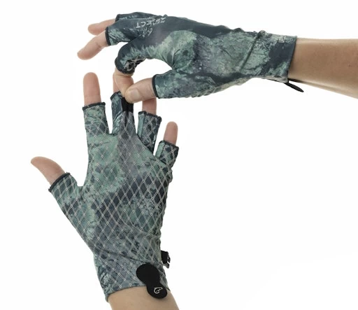 DSG Fishing - Jordy Fishing Gloves - UPF 50+ - Realtree® Aspect™ Camo: Sea Foam , River Bend, Cranberry, Key West, Charcoal, White Out, And Ocean Spray 8 DSG Fishing - Jordy Fishing Gloves - UPF 50+ - Realtree® Aspect™ Camo: Sea Foam , River Bend, Cranberry, Key West, Charcoal, White Out, And Ocean Spray - Image 6