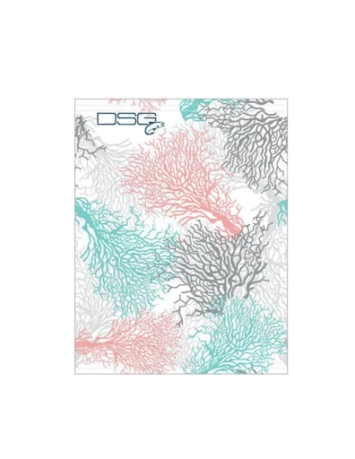 Emery Neck Gaiter - UPF 50+ - Pink Bones, Blue Fish Hooks Or White Coral 6 Emery Neck Gaiter - UPF 50+ - Pink Bones, Blue Fish Hooks Or White Coral - Image 4