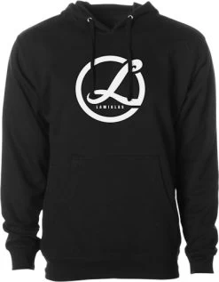 Lami Standard Unisex Midweight Hoodie Black