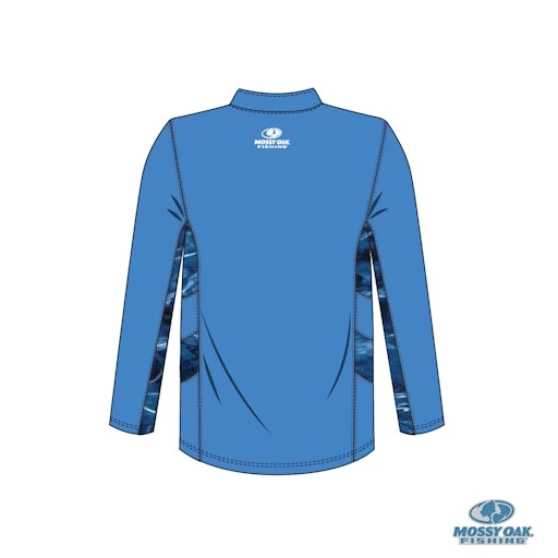 Mossy Oak Zipped LS Performance Shirt 4 Mossy Oak Zipped LS Performance Shirt - Image 2