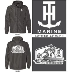 T-H Marine Graphite Lightweight Windbreaker Jacket -Fishing Tackle Shop dyaUhmbpHozSMP Es0sKlwSWk