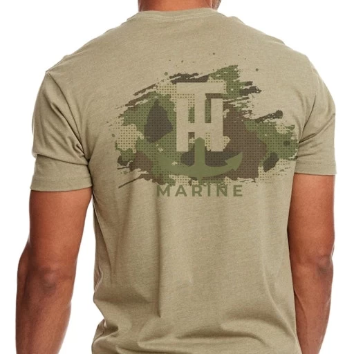 Camo T-H Marine Splash T-Shirt 3 Camo T-H Marine Splash T-Shirt