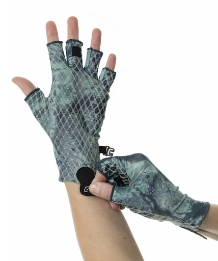 DSG Fishing - Jordy Fishing Gloves - UPF 50+ - Realtree® Aspect™ Camo: Sea Foam , River Bend, Cranberry, Key West, Charcoal, White Out, And Ocean Spray 9 DSG Fishing - Jordy Fishing Gloves - UPF 50+ - Realtree® Aspect™ Camo: Sea Foam , River Bend, Cranberry, Key West, Charcoal, White Out, And Ocean Spray - Image 7