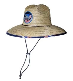 Sails & Stripes Straw Hat -Fishing Tackle Shop lutWUk2gUG uxYzoICSddYQYs