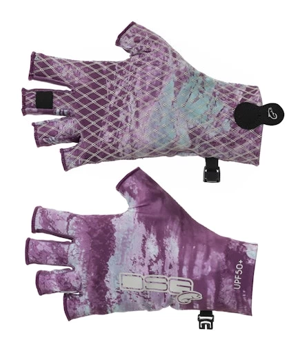 DSG Fishing - Jordy Fishing Gloves - UPF 50+ - Realtree® Aspect™ Camo: Sea Foam , River Bend, Cranberry, Key West, Charcoal, White Out, And Ocean Spray 7 DSG Fishing - Jordy Fishing Gloves - UPF 50+ - Realtree® Aspect™ Camo: Sea Foam , River Bend, Cranberry, Key West, Charcoal, White Out, And Ocean Spray - Image 5