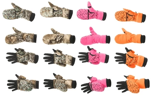 Women's Flip Top Mitten 3.0 With Glove Liner - Realtree Edge®, Realtree Excape™, Blaze Pink Or Blaze Orange 3 Women's Flip Top Mitten 3.0 With Glove Liner - Realtree Edge®, Realtree Excape™, Blaze Pink Or Blaze Orange
