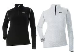 D-Tech Base Layer Shirt - Black Or White Snowflake