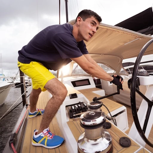 Westport, Royal/Yellow/Red 5 Westport, Royal/Yellow/Red - Image 3