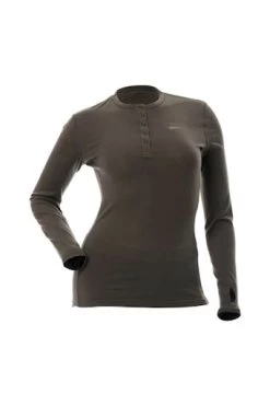 Merino Wool Base Layer Shirt - Grey